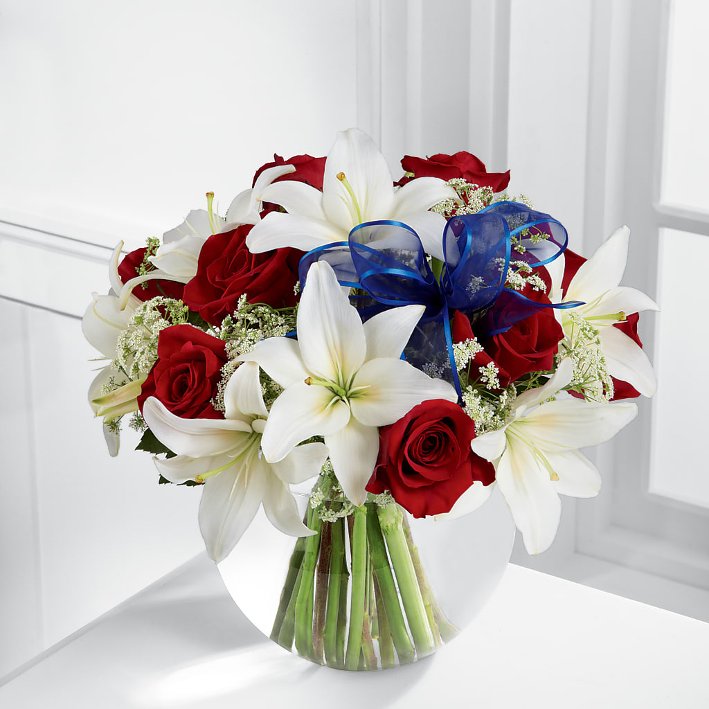 Independence Bouquet – EVERYTHING'S GREEN FLORIST, Redwood City CA