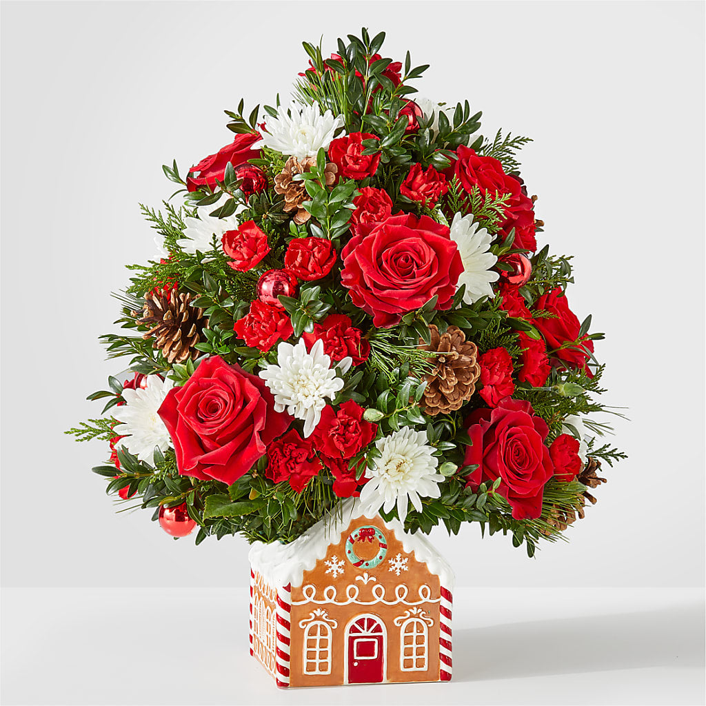 Spiced Gingerbread Tree – EVERYTHING'S GREEN FLORIST, Redwood City CA