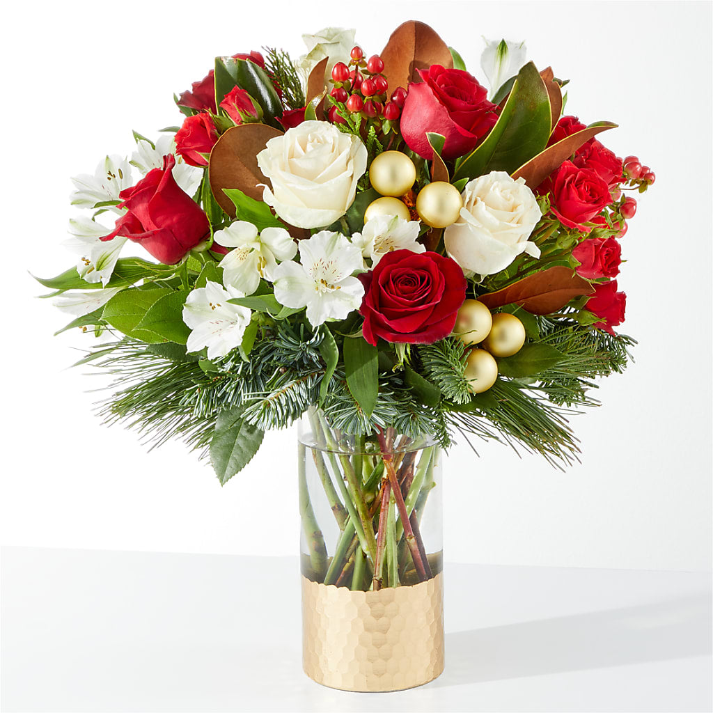 Joy & Jolly Bouquet – EVERYTHING'S GREEN FLORIST, Redwood City CA