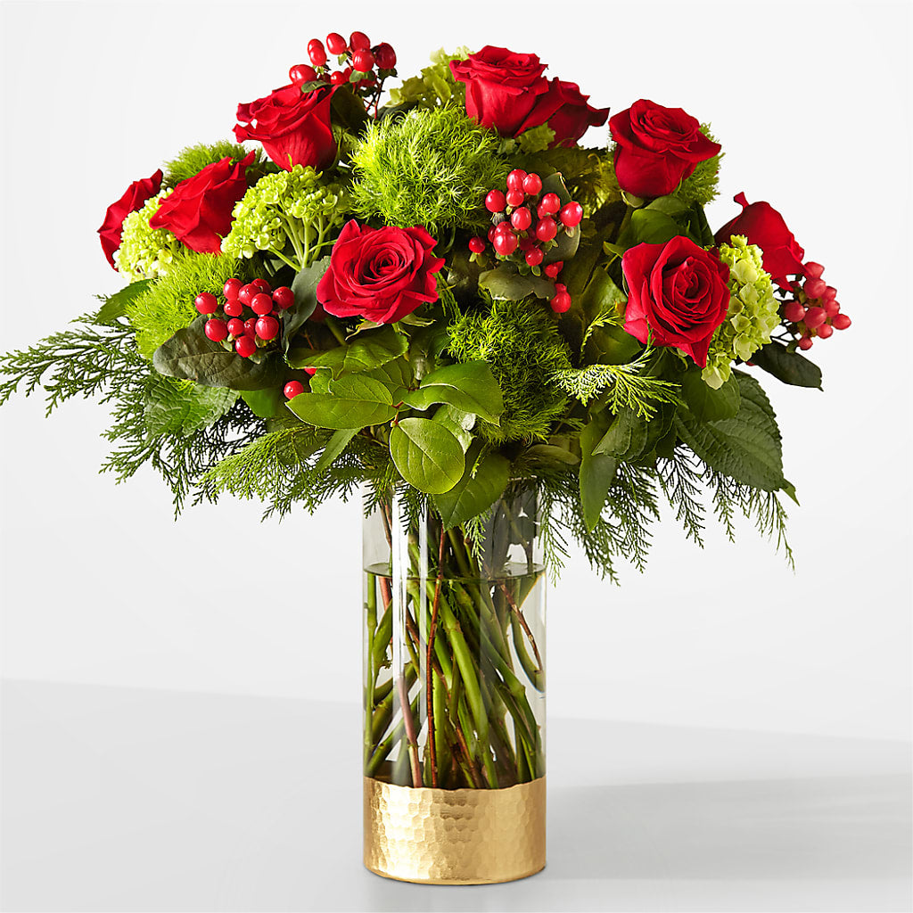 Plaid Throw Bouquet – EVERYTHING'S GREEN FLORIST, Redwood City CA