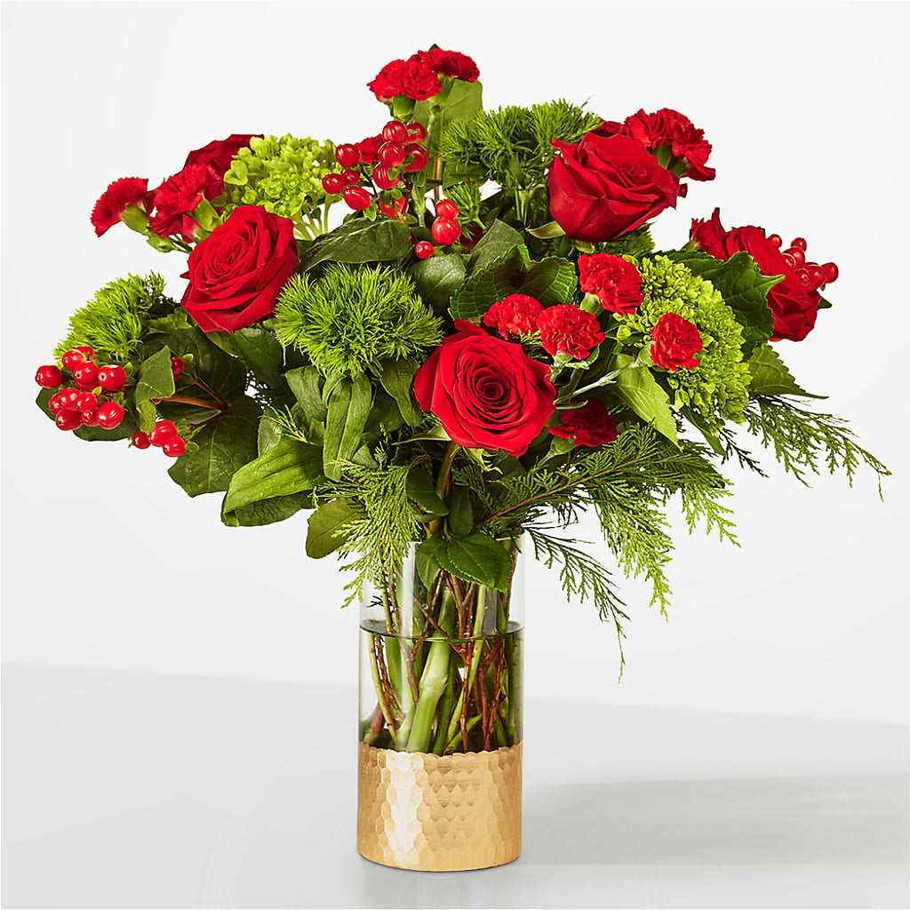 Plaid Throw Bouquet – EVERYTHING'S GREEN FLORIST, Redwood City CA