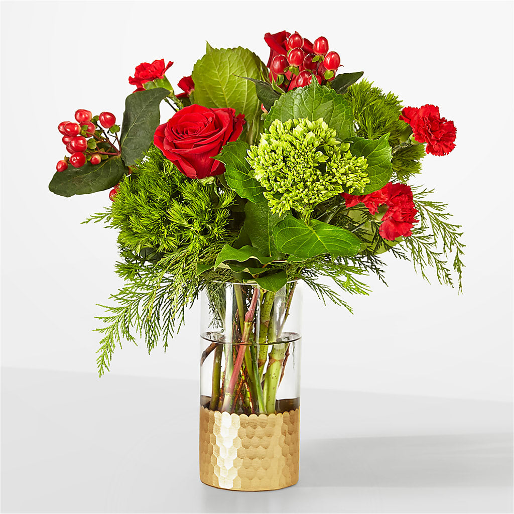 Plaid Throw Bouquet – EVERYTHING'S GREEN FLORIST, Redwood City CA