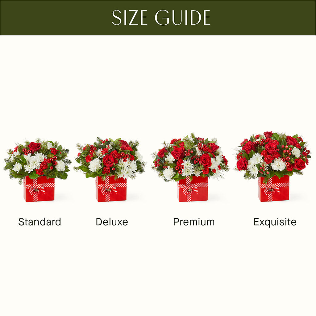 Presents Under the Tree Bouquet – EVERYTHING'S GREEN FLORIST, Redwood City CA