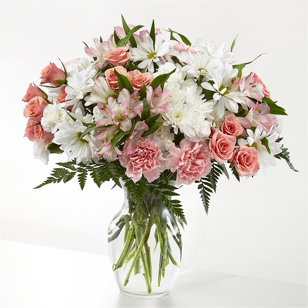Blush Crush Bouquet – EVERYTHING'S GREEN FLORIST, Redwood City CA