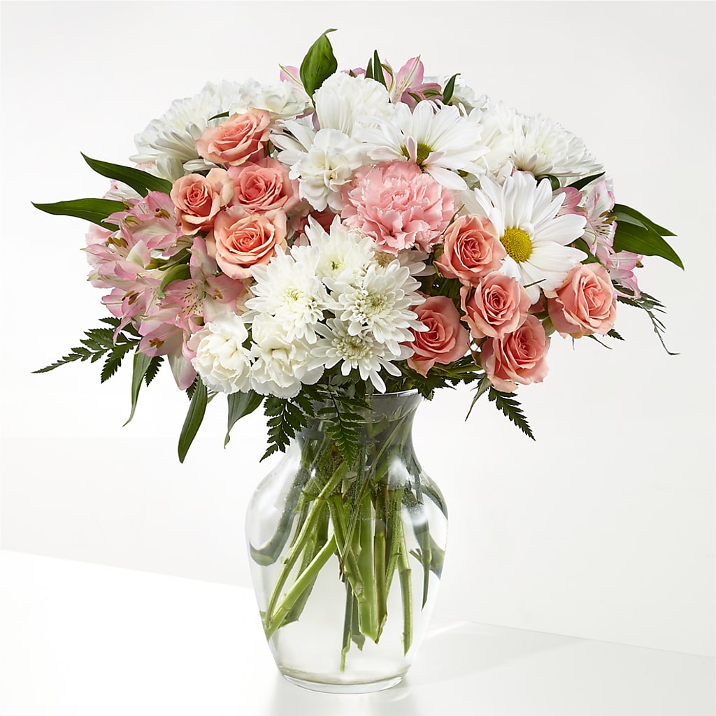 Blush Crush Bouquet – EVERYTHING'S GREEN FLORIST, Redwood City CA