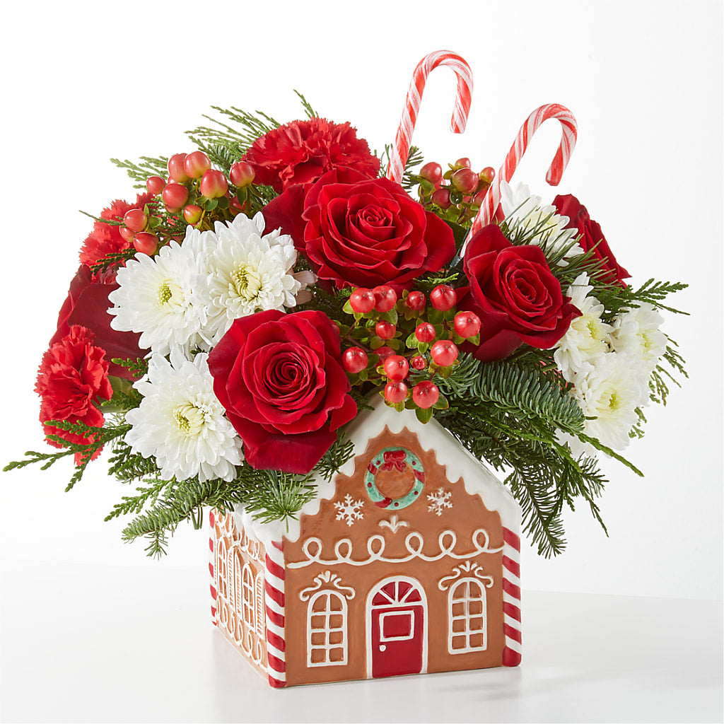 Gingerbread Bakery Bouquet – EVERYTHING'S GREEN FLORIST, Redwood City CA