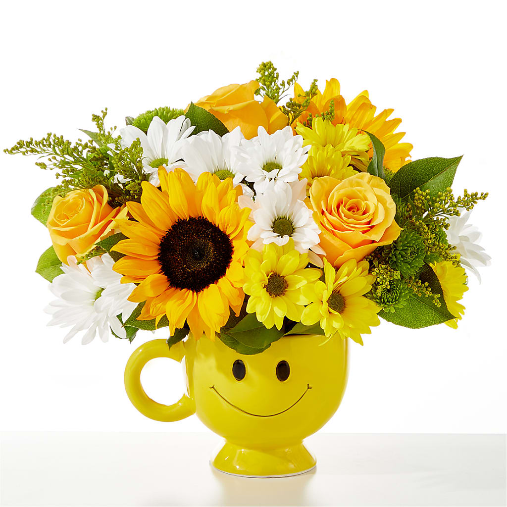 Be Happy Bouquet – EVERYTHING'S GREEN FLORIST, Redwood City CA