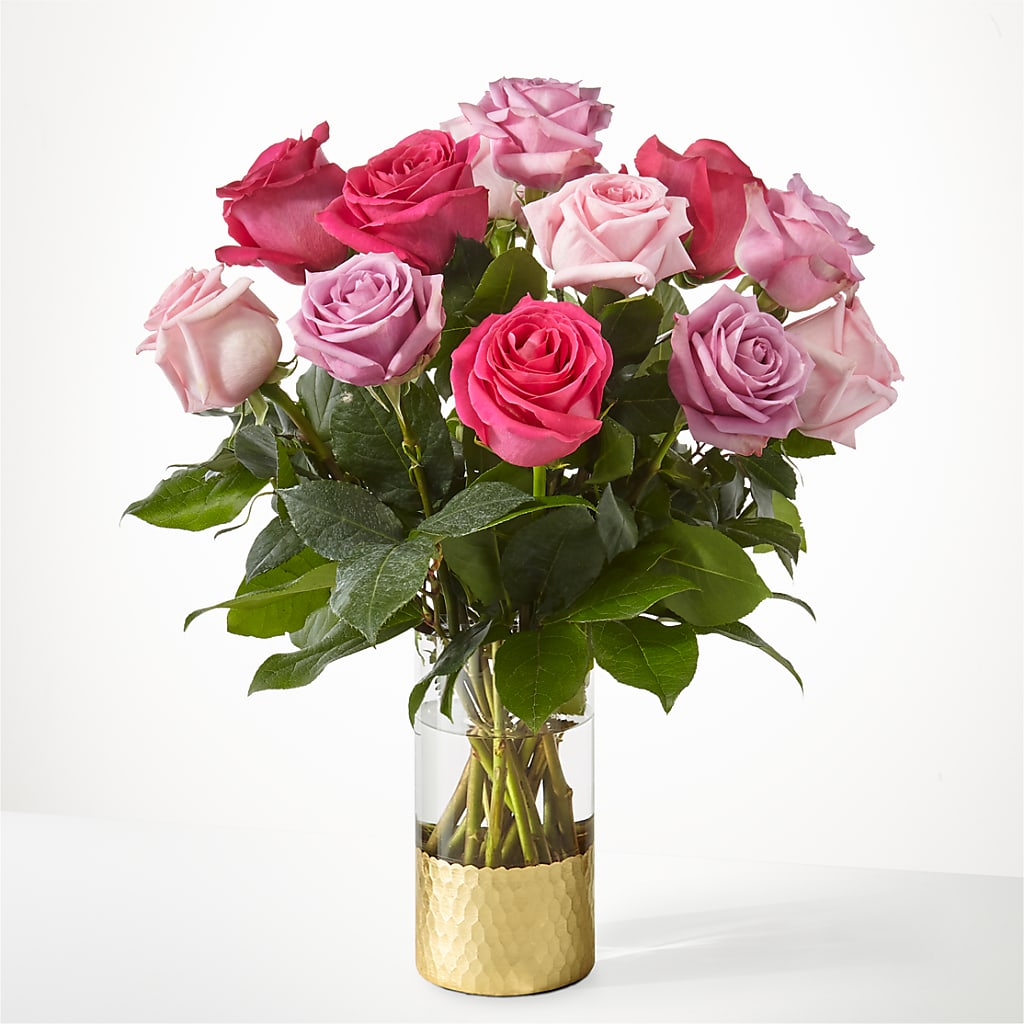 Pure Beauty Mixed Roses – EVERYTHING'S GREEN FLORIST, Redwood City CA