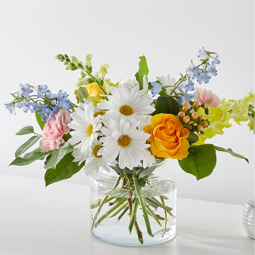 Sun Salutation Bouquet – EVERYTHING'S GREEN FLORIST, Redwood City CA