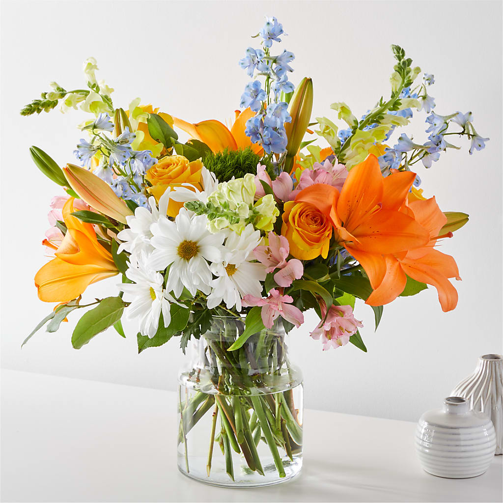 Sun Salutation Bouquet – EVERYTHING'S GREEN FLORIST, Redwood City CA