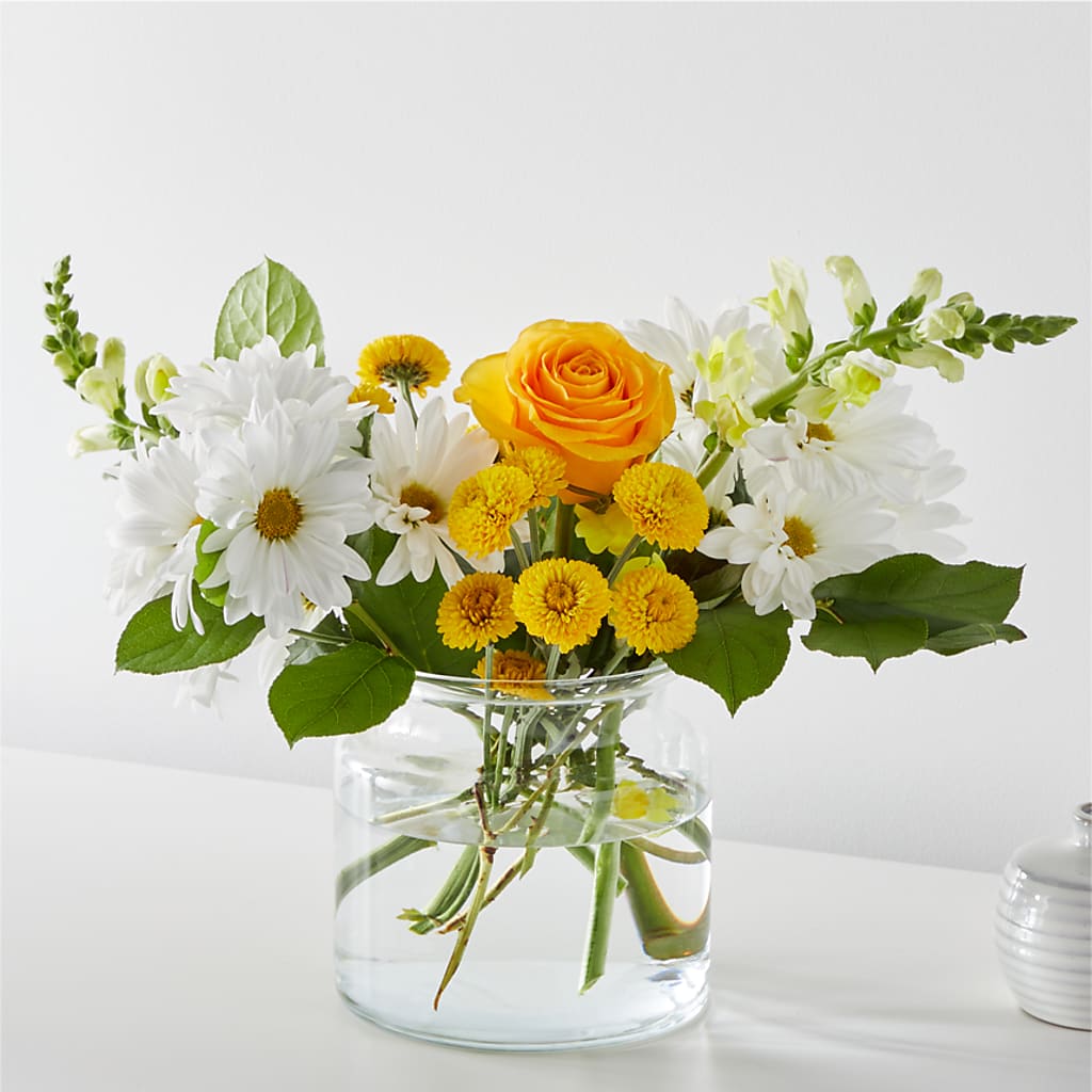 Sun Salutation Bouquet – EVERYTHING'S GREEN FLORIST, Redwood City CA