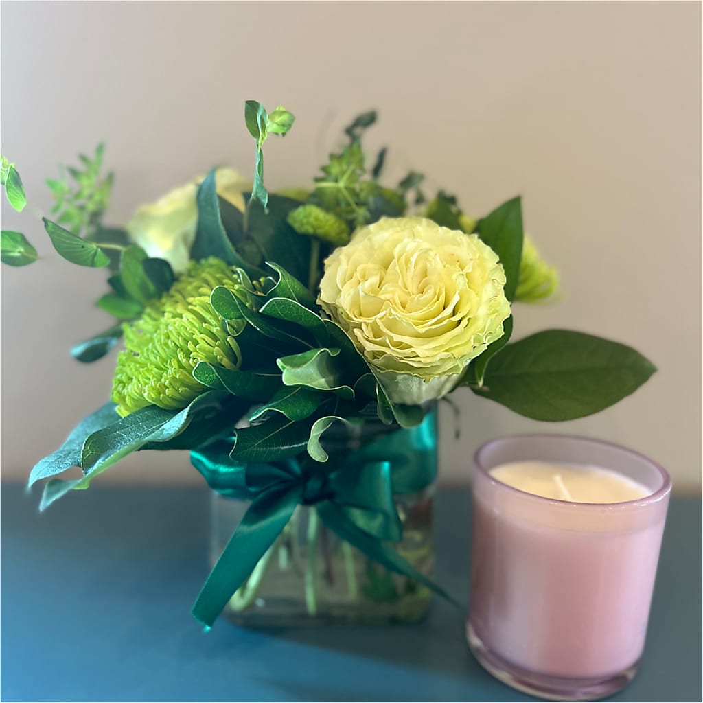 Emerald Forest Bouquet – EVERYTHING'S GREEN FLORIST, Redwood City CA