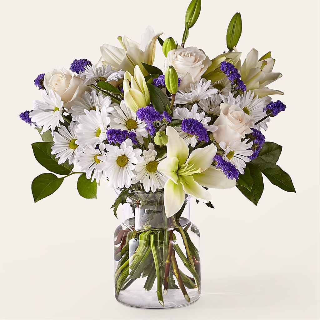 Beyond Blue Bouquet – EVERYTHING'S GREEN FLORIST, Redwood City CA