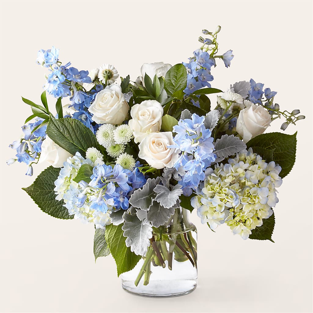 Clear Skies Bouquet – EVERYTHING'S GREEN FLORIST, Redwood City CA