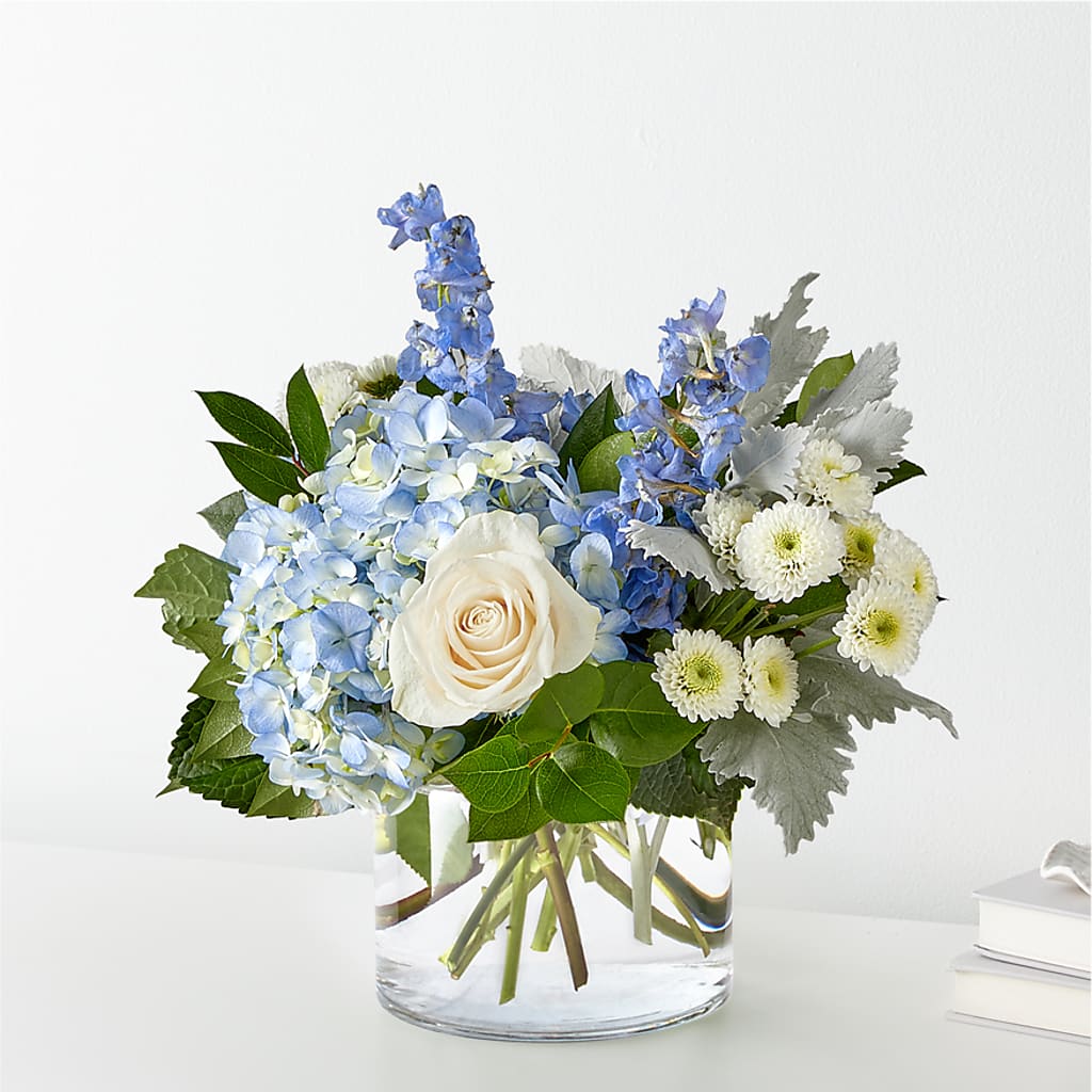 Clear Skies Bouquet – EVERYTHING'S GREEN FLORIST, Redwood City CA