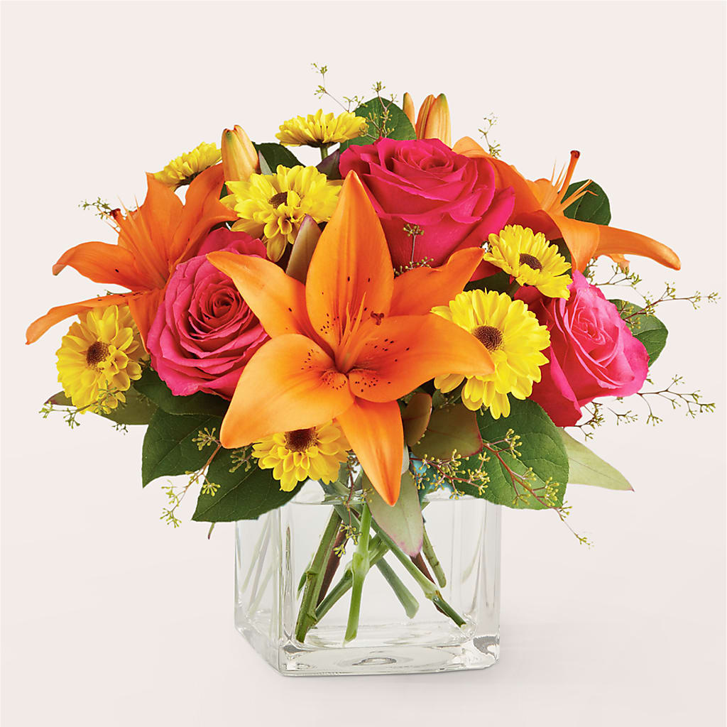 Neon Lights Bouquet – EVERYTHING'S GREEN FLORIST, Redwood City CA