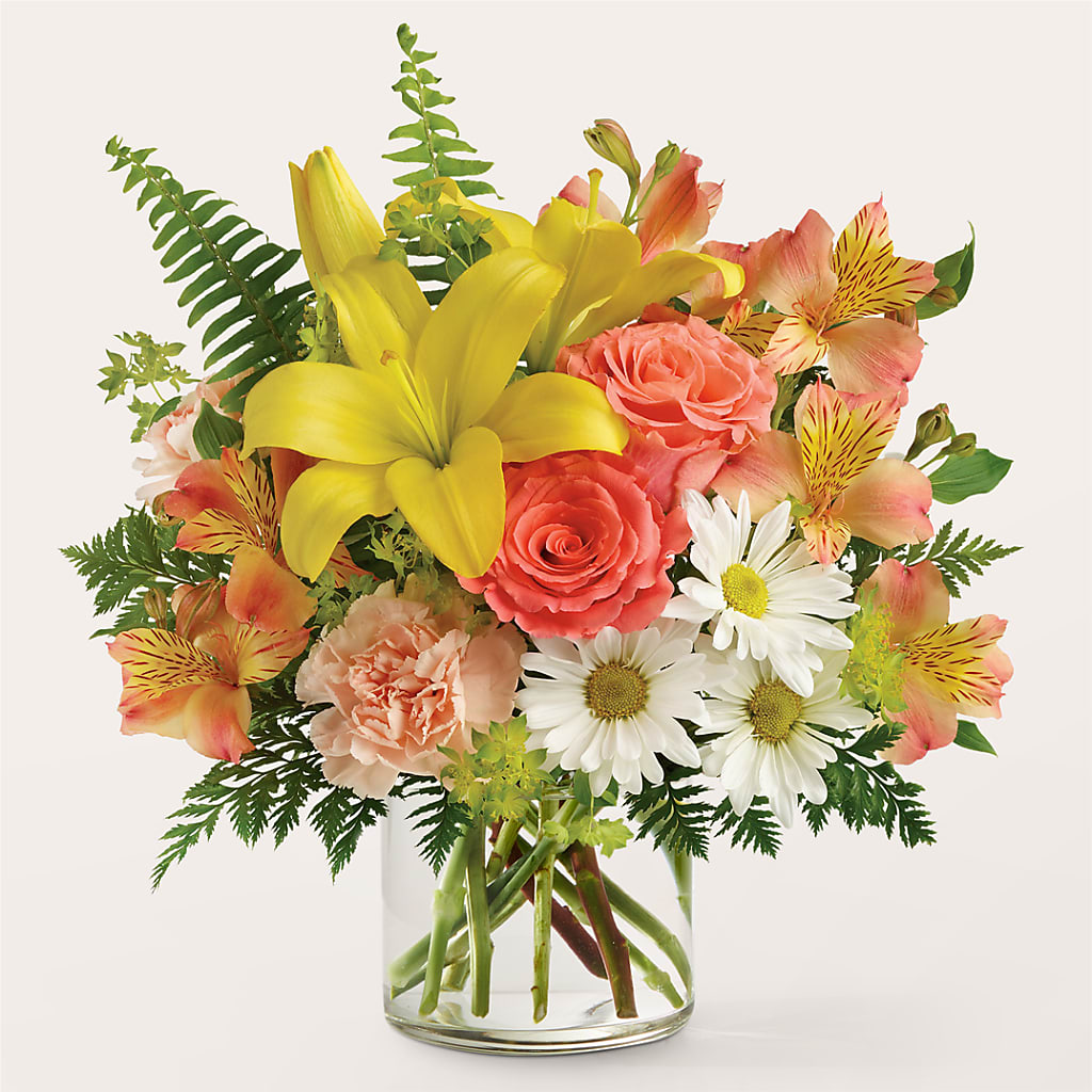 Sunset Strip Bouquet – EVERYTHING'S GREEN FLORIST, Redwood City CA