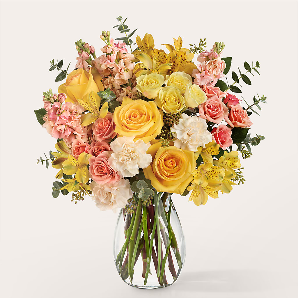 Slice of Sunrise Bouquet – EVERYTHING'S GREEN FLORIST, Redwood City CA