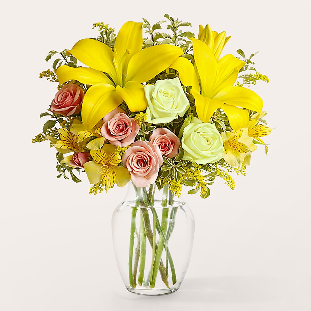 Sunburst Bouquet – EVERYTHING'S GREEN FLORIST, Redwood City CA