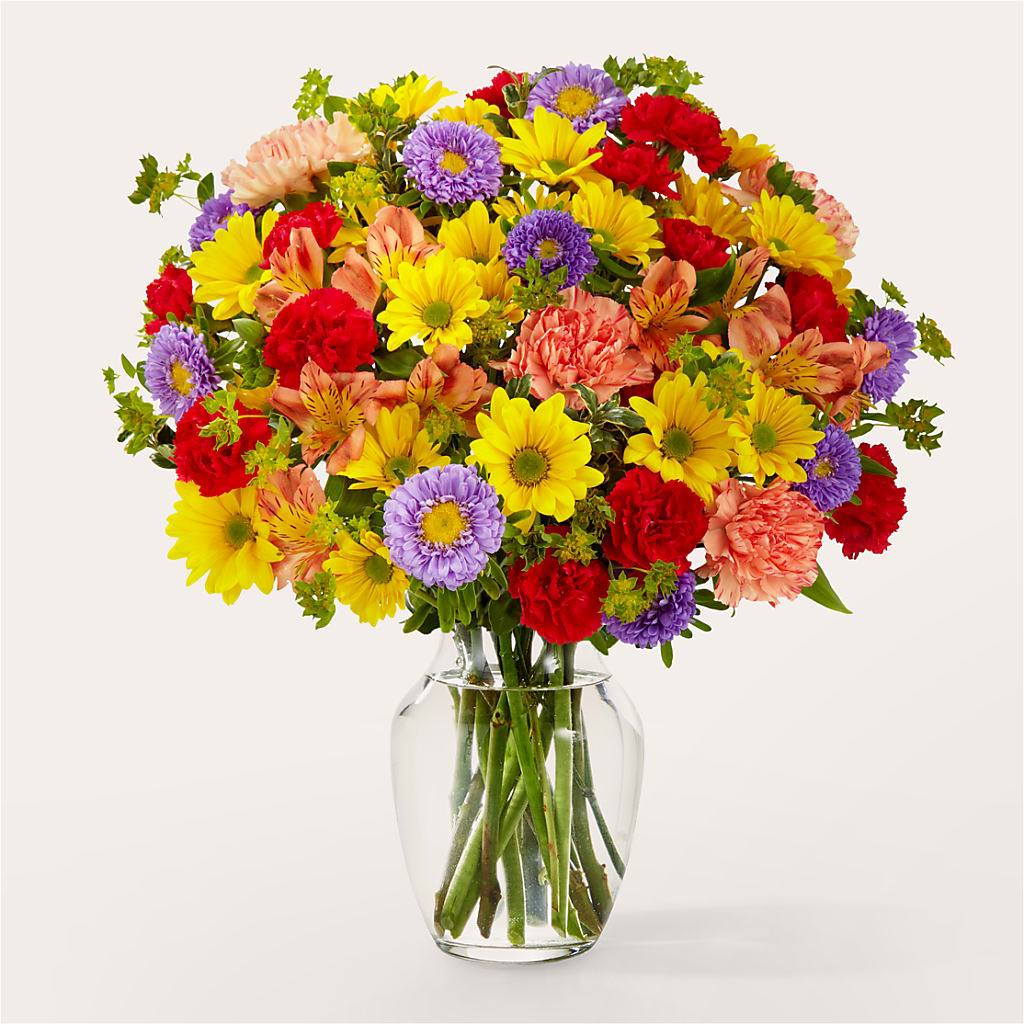 Kaleidoscope Bouquet – EVERYTHING'S GREEN FLORIST, Redwood City CA