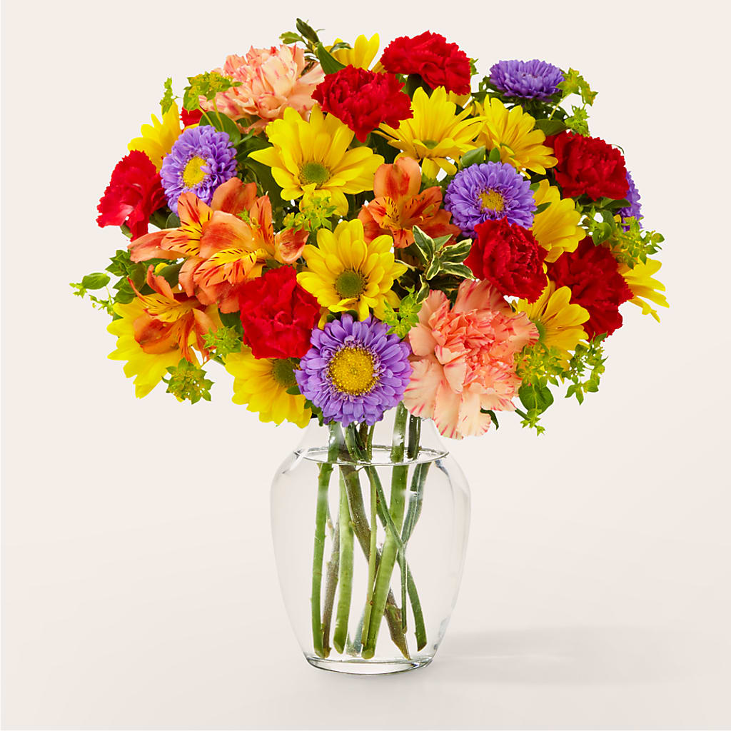 Kaleidoscope Bouquet – EVERYTHING'S GREEN FLORIST, Redwood City CA