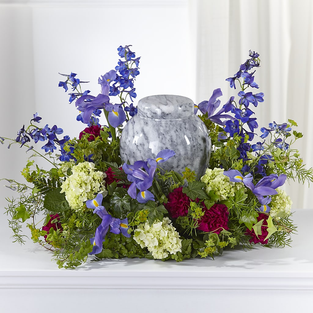 Forever Remembered Cremation Adornment – EVERYTHING'S GREEN FLORIST, Redwood City CA