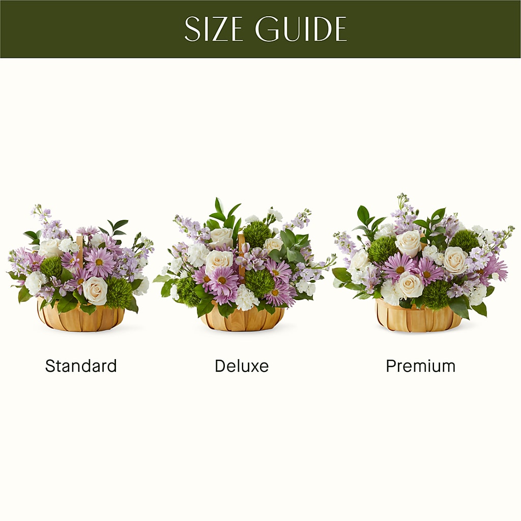 Peace & Love Basket – EVERYTHING'S GREEN FLORIST, Redwood City CA