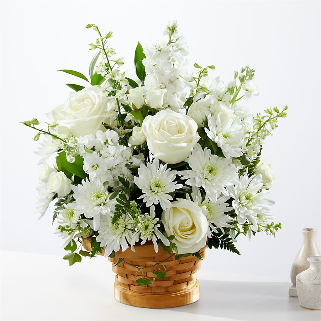 Heartfelt Condolences Arrangement – EVERYTHING'S GREEN FLORIST, Redwood City CA