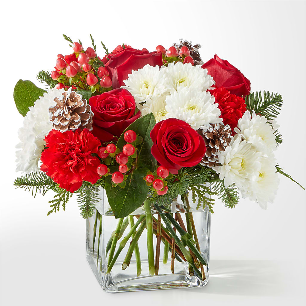 Snow Angel Bouquet – EVERYTHING'S GREEN FLORIST, Redwood City CA