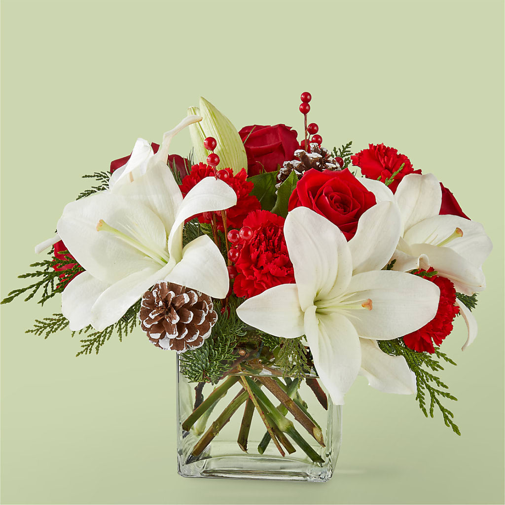 Glistening Icicles Bouquet – EVERYTHING'S GREEN FLORIST, Redwood City CA