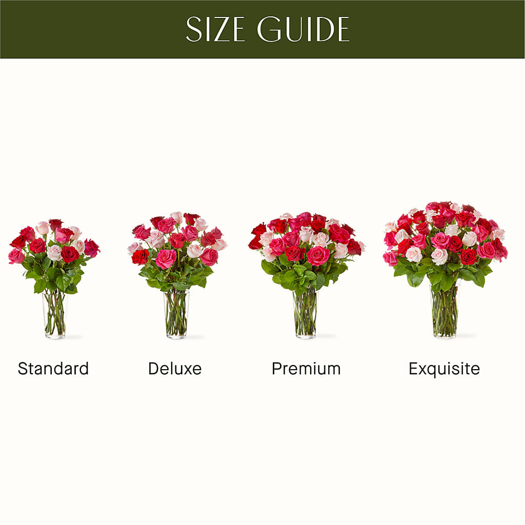 Charming Rose Bouquet – EVERYTHING'S GREEN FLORIST, Redwood City CA
