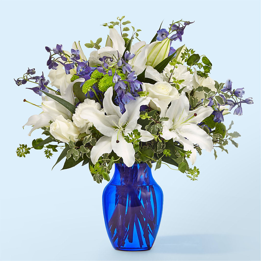 Santorini Bouquet – EVERYTHING'S GREEN FLORIST, Redwood City CA