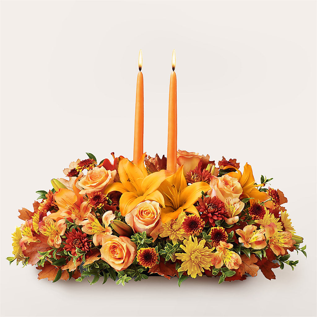 Traditions Centerpiece – EVERYTHING'S GREEN FLORIST, Redwood City CA