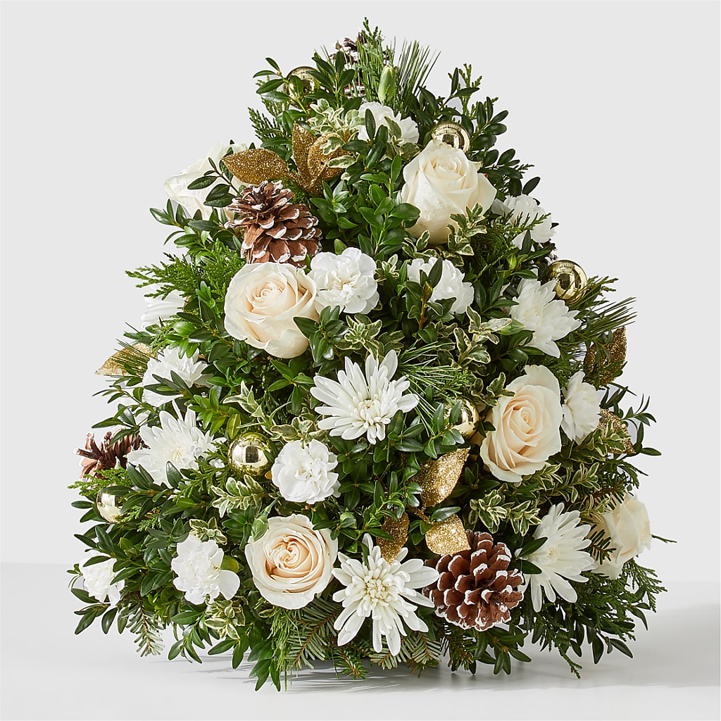 Snowed In Tree – EVERYTHING'S GREEN FLORIST, Redwood City CA