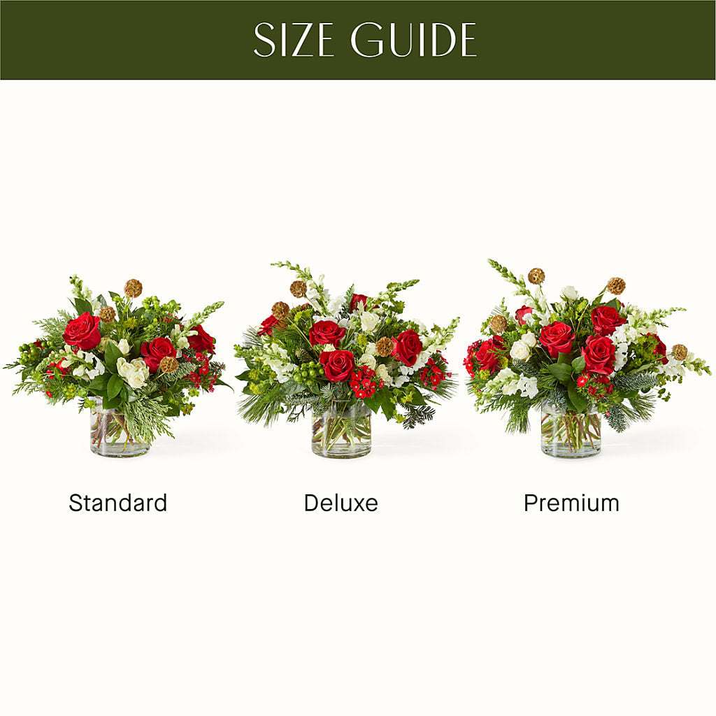 Deck the Halls Bouquet – EVERYTHING'S GREEN FLORIST, Redwood City CA