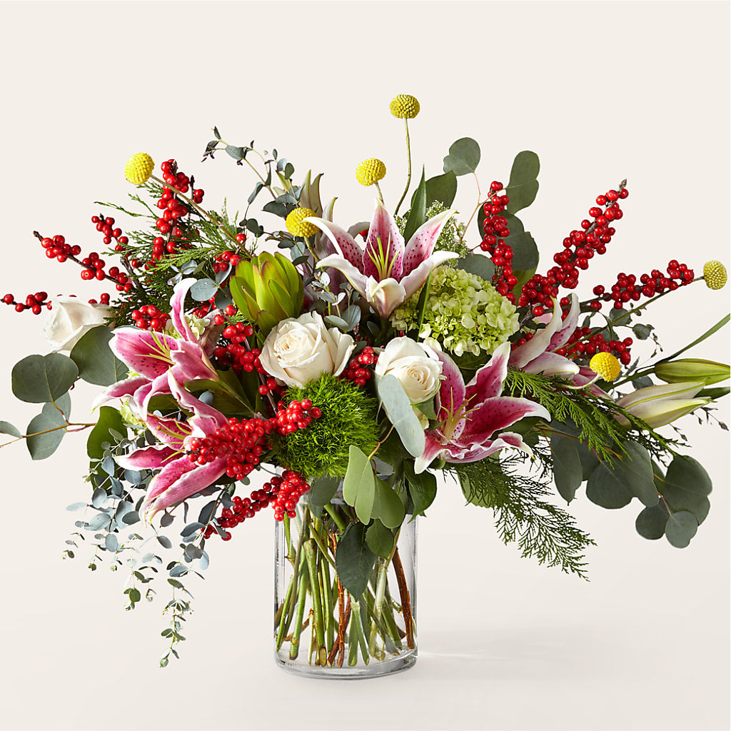 Berry & Bright Bouquet – EVERYTHING'S GREEN FLORIST, Redwood City CA