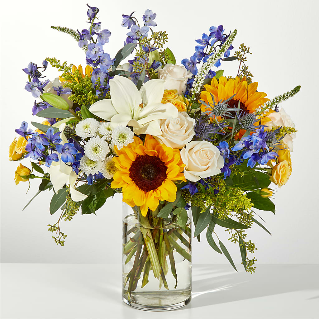 Wonderfully Sunny Bouquet – EVERYTHING'S GREEN FLORIST, Redwood City CA