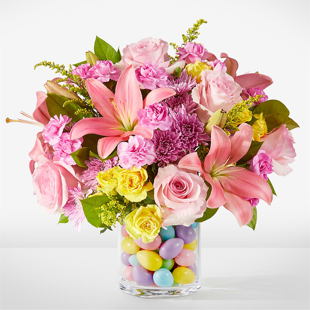 Easter Egg Hunt Bouquet – EVERYTHING'S GREEN FLORIST, Redwood City CA