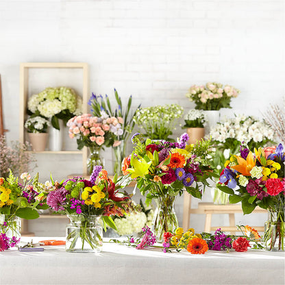 Bold & Bright – A Florist Original – EVERYTHING'S GREEN FLORIST, Redwood City CA