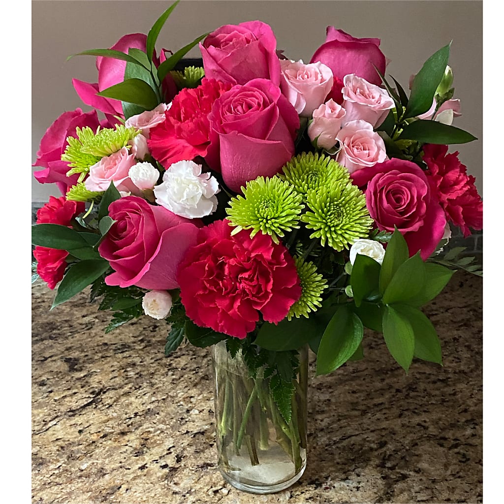 Sweet & Pretty Bouquet – EVERYTHING'S GREEN FLORIST, Redwood City CA