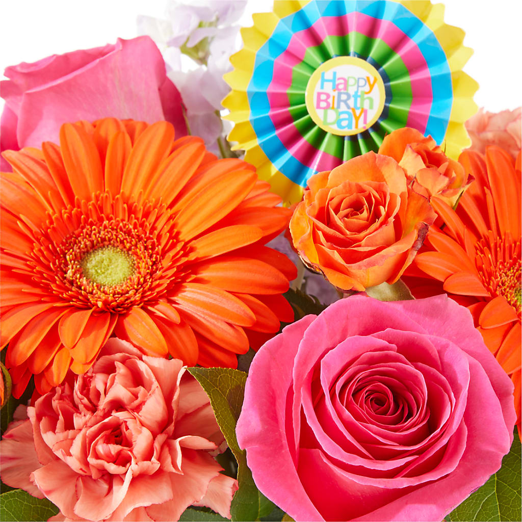 Birthday Surprise Bouquet – EVERYTHING'S GREEN FLORIST, Redwood City CA