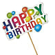 Happy Birthday Pick – EVERYTHING'S GREEN FLORIST, Redwood City CA