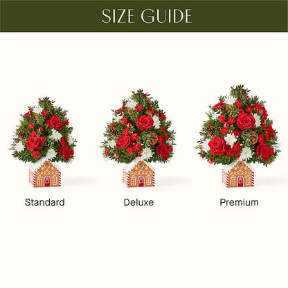 Spiced Gingerbread Tree – EVERYTHING'S GREEN FLORIST, Redwood City CA