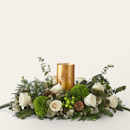 Chestnuts Roasting Centerpiece – EVERYTHING'S GREEN FLORIST, Redwood City CA