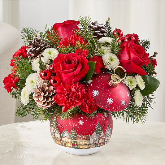 Christmas Carols Ornament – EVERYTHING'S GREEN FLORIST, Redwood City CA