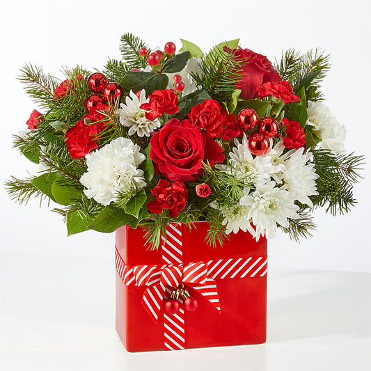 Presents Under the Tree Bouquet – EVERYTHING'S GREEN FLORIST, Redwood City CA