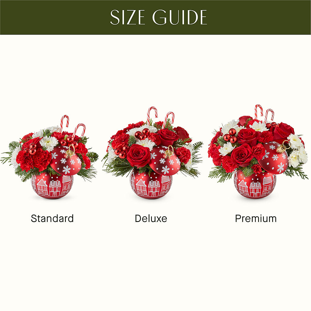 Cheer in the Air Ornament – EVERYTHING'S GREEN FLORIST, Redwood City CA