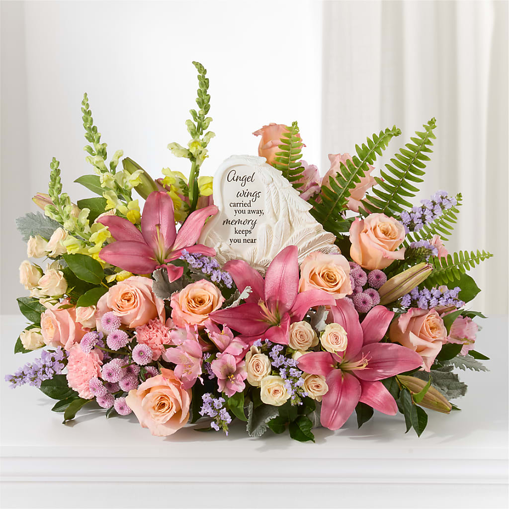 Gentle Light Arrangement – EVERYTHING'S GREEN FLORIST, Redwood City CA