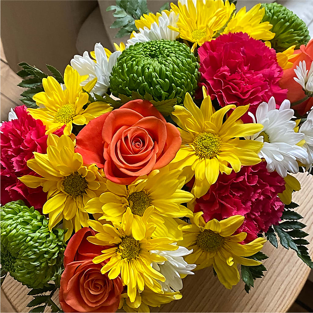 Sorbet Bouquet – EVERYTHING'S GREEN FLORIST, Redwood City CA