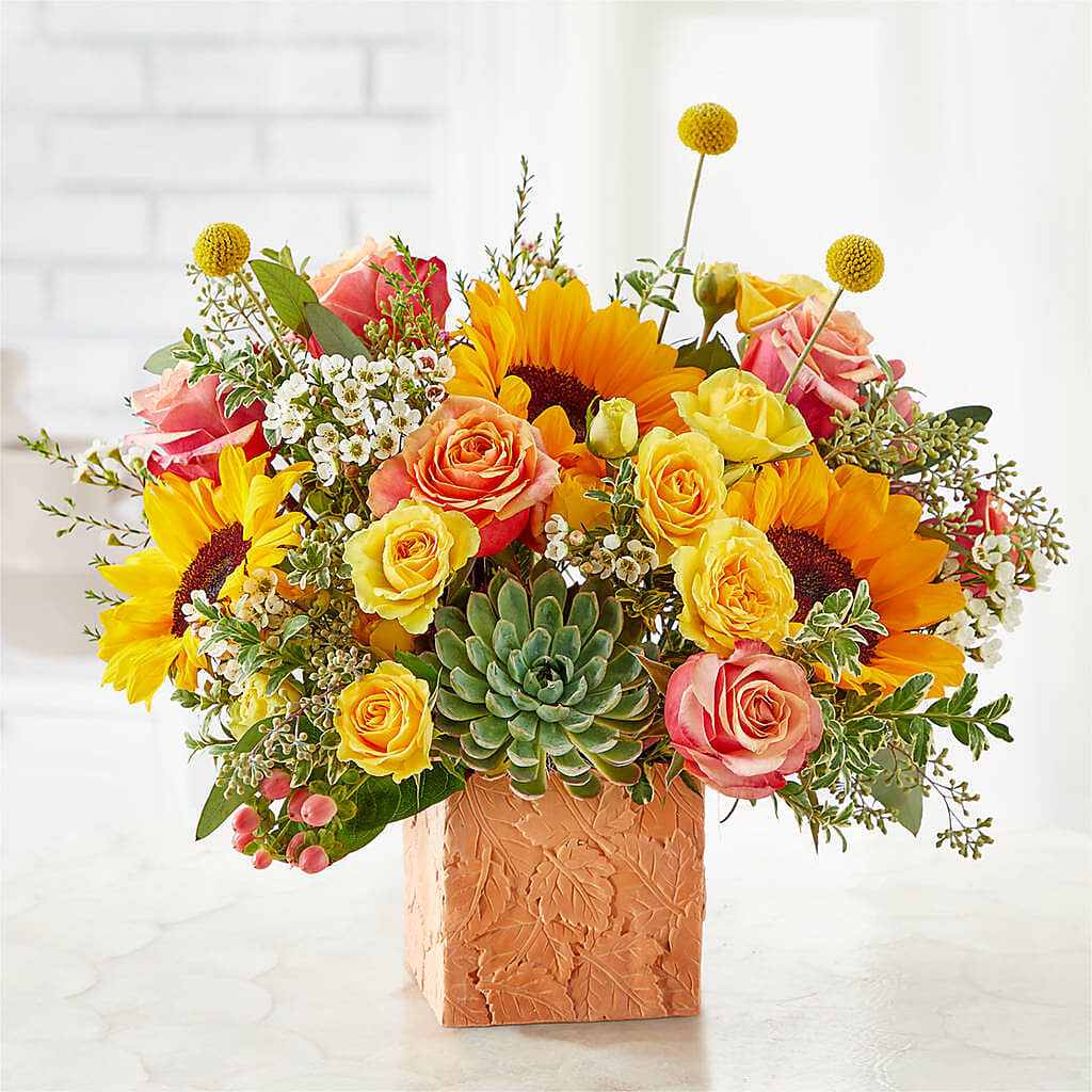 Sunflower Season Bouquet – EVERYTHING'S GREEN FLORIST, Redwood City CA